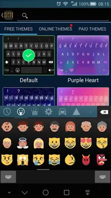 Corn Keyboard - Emoji, Emoticon android App screenshot 4